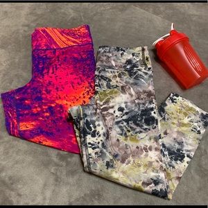 Super Hot Patterned Capri Leggings - Bundle